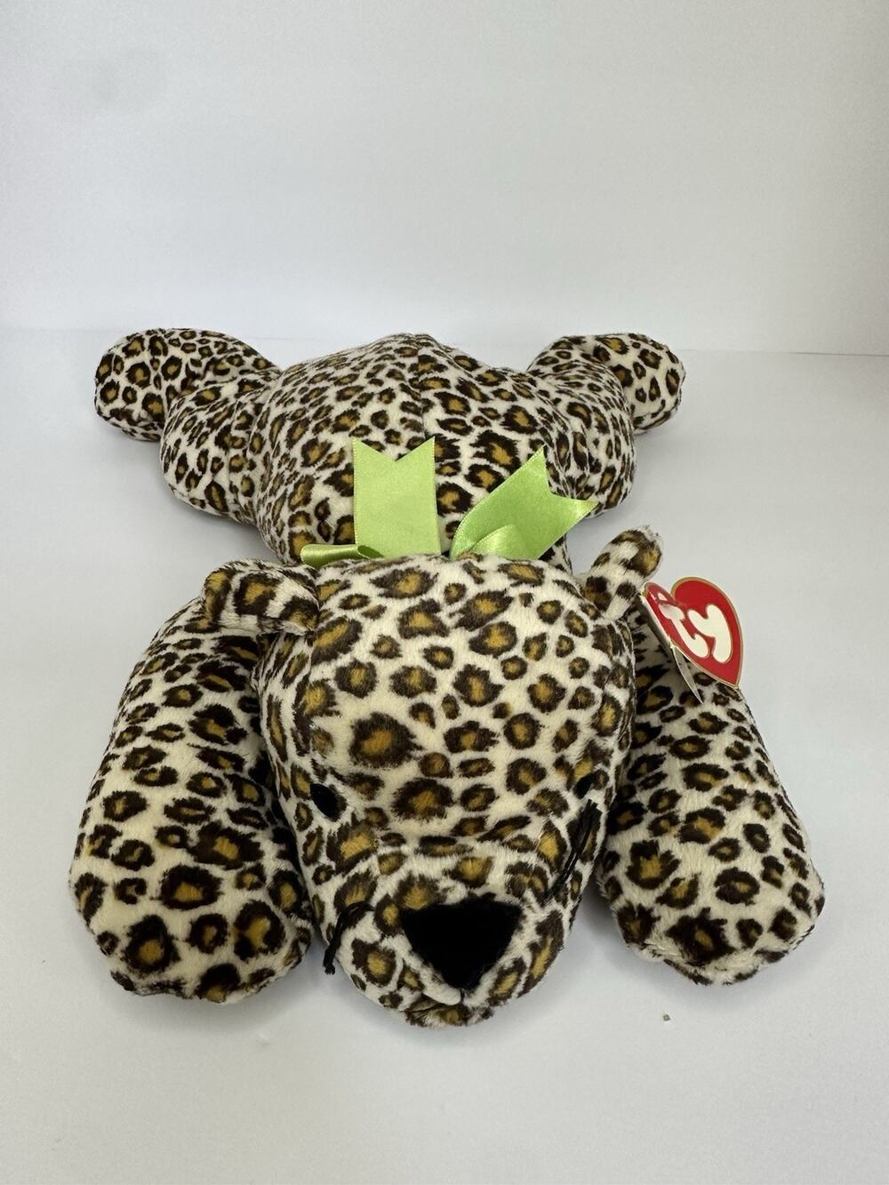 ntage 1996 TY Pillow Pals Speckles Leopard Plush 3017 w/ Hang Tag 14”